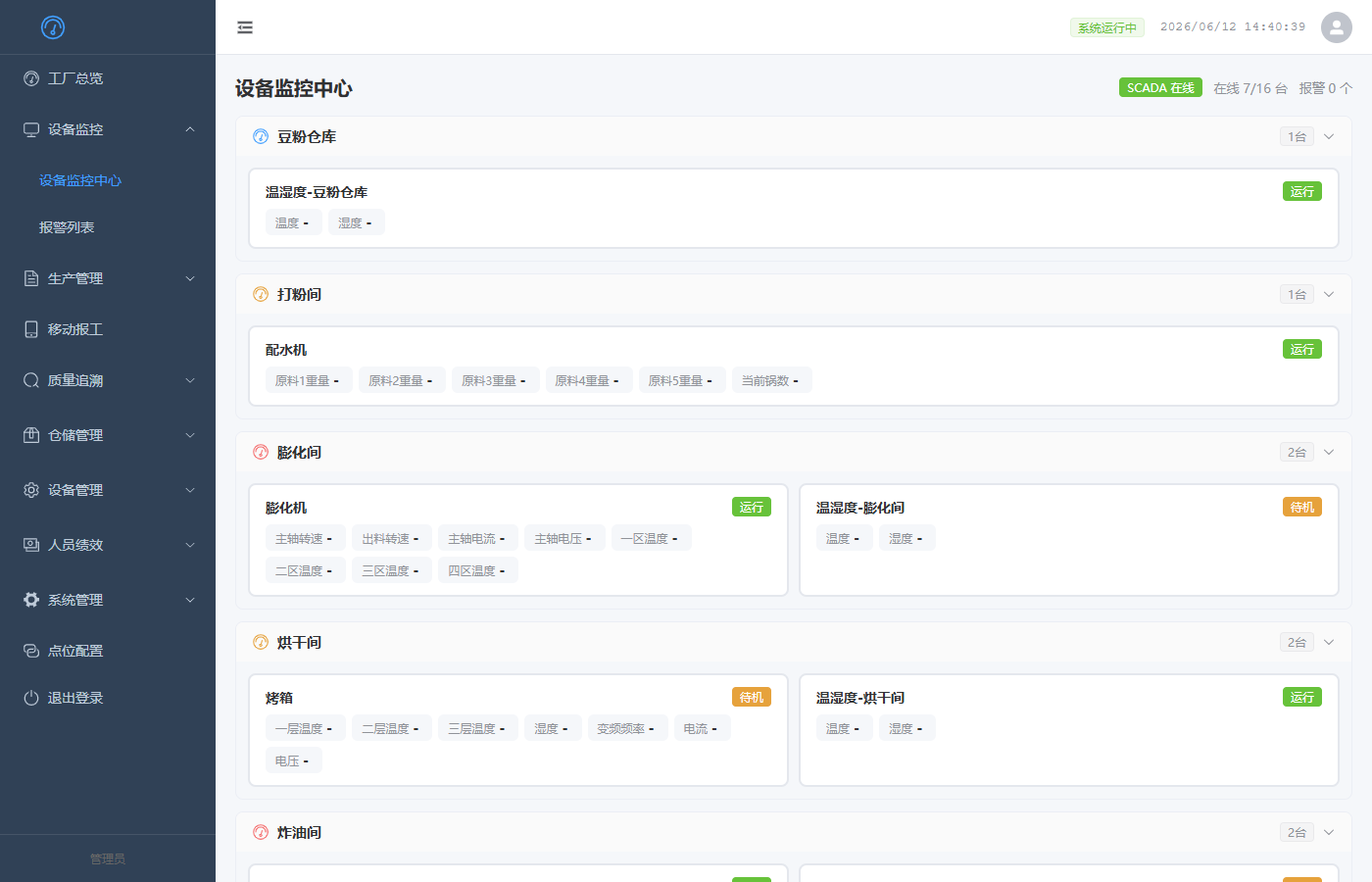 SCADA 设备监控中心